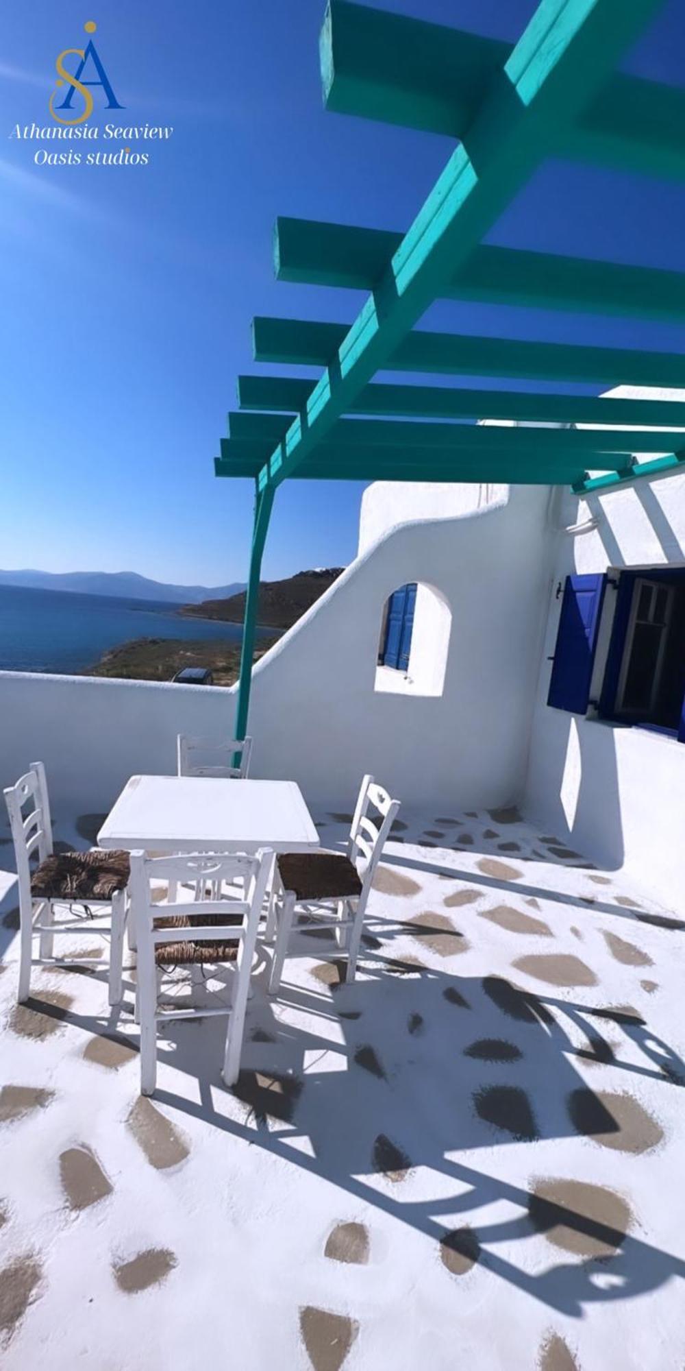 Houlakia  Mykonos Athanasia Seaview Oasis Studios By The Port المظهر الخارجي الصورة