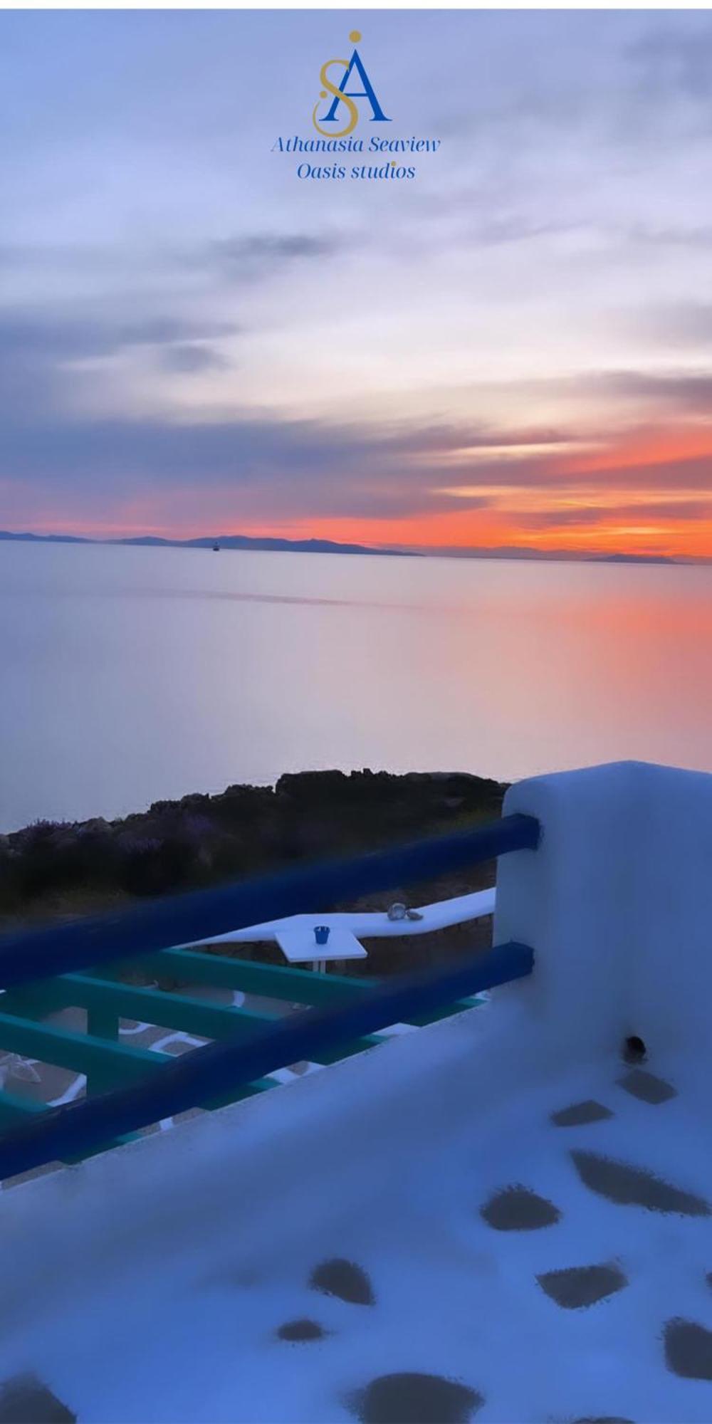 Houlakia  Mykonos Athanasia Seaview Oasis Studios By The Port المظهر الخارجي الصورة