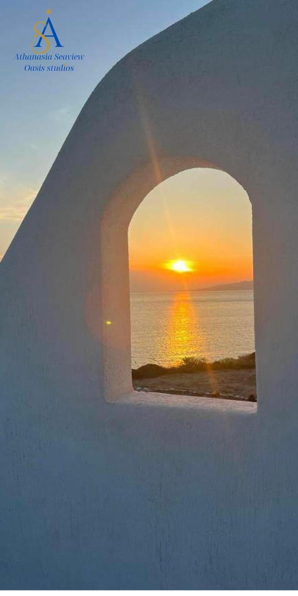 Houlakia  Mykonos Athanasia Seaview Oasis Studios By The Port المظهر الخارجي الصورة