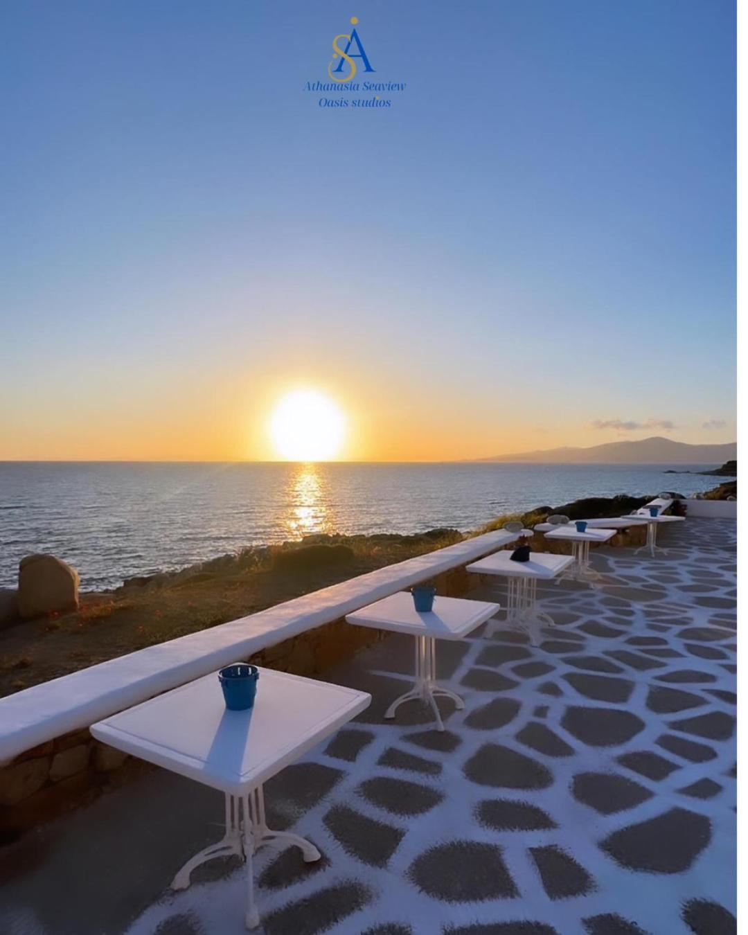 Houlakia  Mykonos Athanasia Seaview Oasis Studios By The Port المظهر الخارجي الصورة