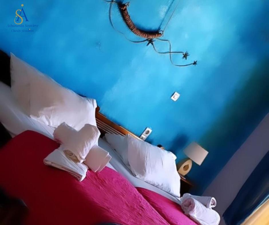 Houlakia  Mykonos Athanasia Seaview Oasis Studios By The Port المظهر الخارجي الصورة